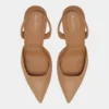 Berolden Zapatos de tacón alto con talón abierto, tacón de aguja
