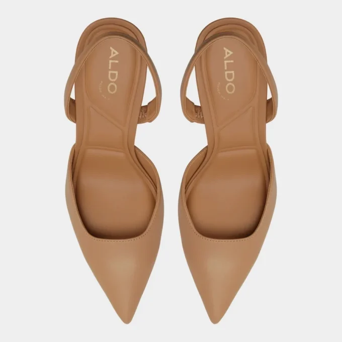Berolden Zapatos de tacón alto con talón abierto, tacón de aguja