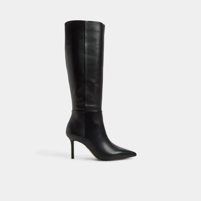 Bota hasta la rodilla Saphiria, tacón de aguja