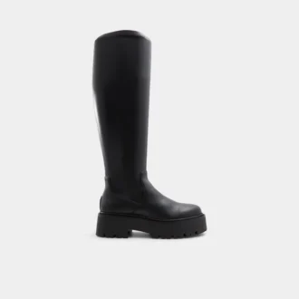Carelden-wc Bota hasta la rodilla, pantorrilla ancha