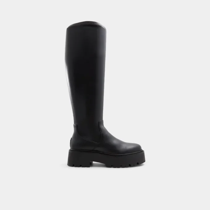 Botas hasta la rodilla Carelden, suela con tacos