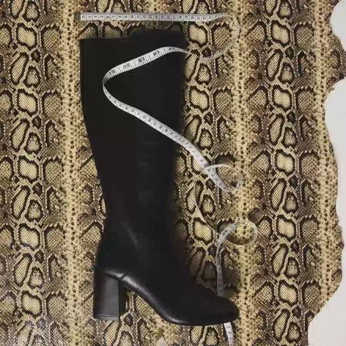Botas hasta la rodilla Satori-wc, pantorrilla ancha