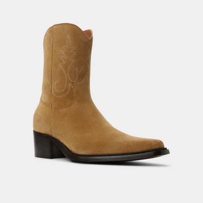 Botas western Guthrie, tacón grueso