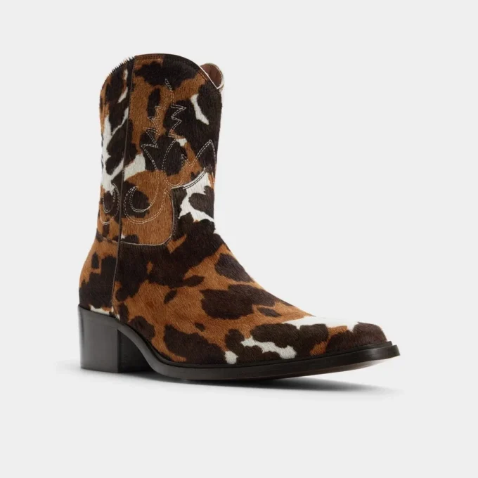 Botas western Guthrie, tacón grueso