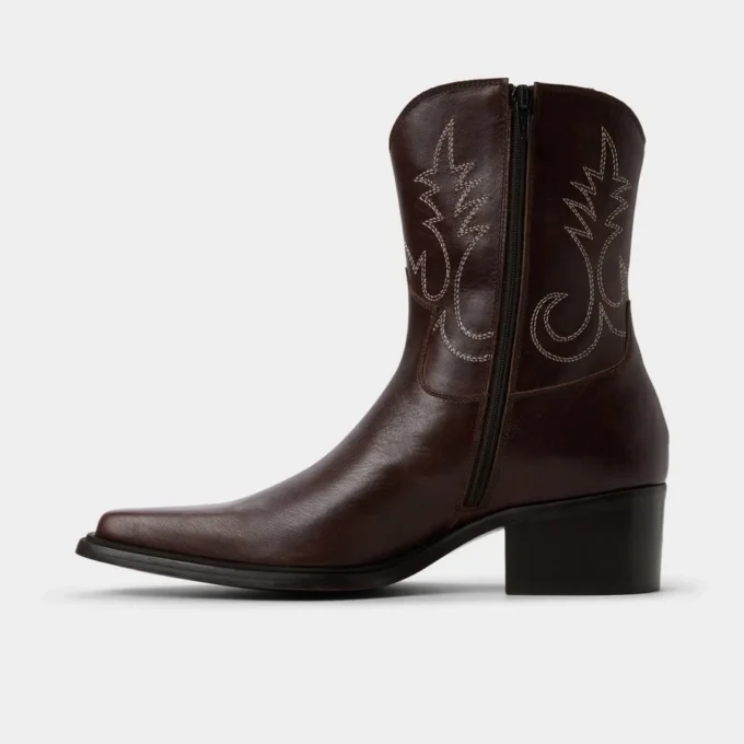 Botines Guthrie, tacón grueso