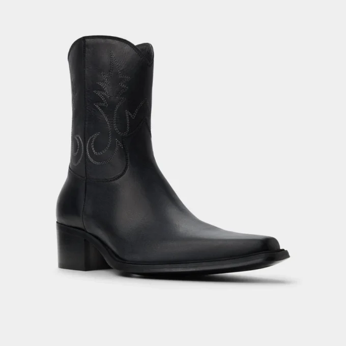 Botines Guthrie, tacón grueso