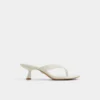 Chanclas con tacón de salto, tacón de gata