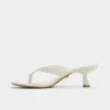 Chanclas con tacón de salto, tacón de gata