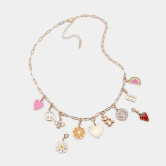 Collar con dijes Charmcrazy