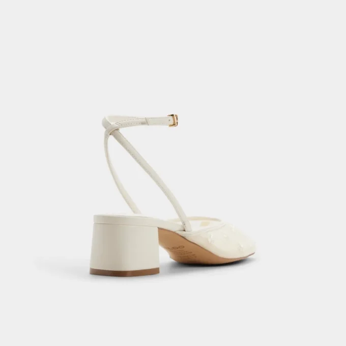 Eliaa: zapato de tacón con tiras, tacón grueso