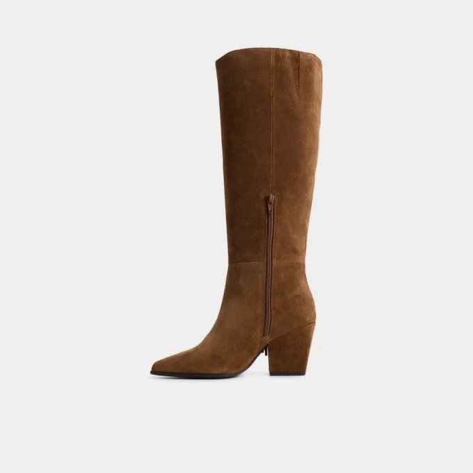 Kaelya-wc Bota hasta la rodilla, pantorrilla ancha