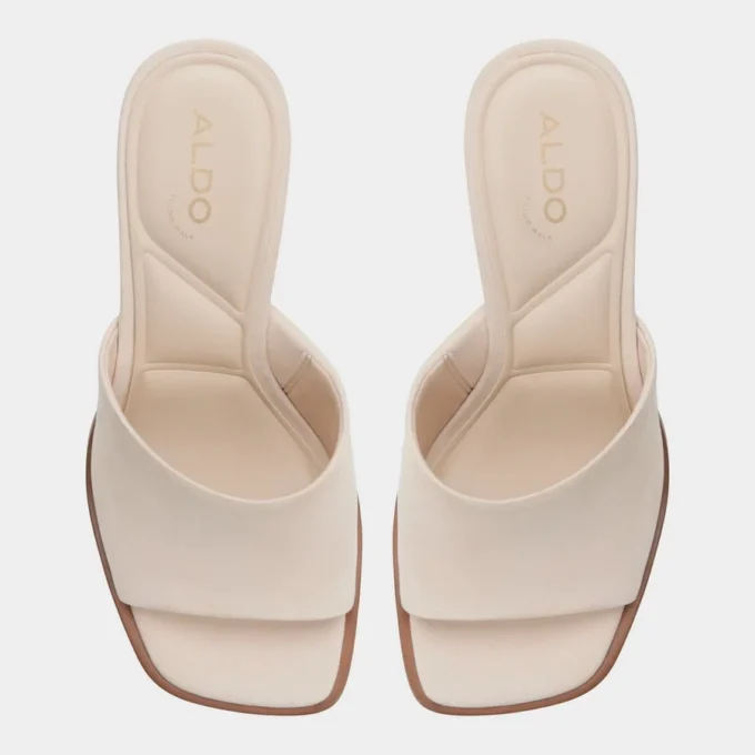 Mules con tacón Re-sophia, tacón grueso