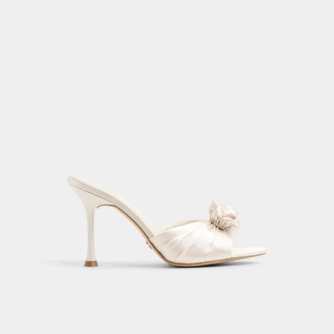 Mules con tacón Rosalina, tacón de aguja Mules con tacón Rosalina, tacón de aguja