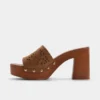 Mules con tacón Taylia, plataforma
