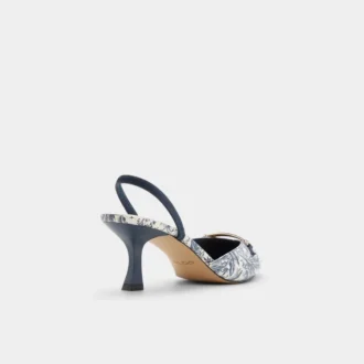 Nailah-xt Zapatos de tacón con talón abierto, tacón bajo