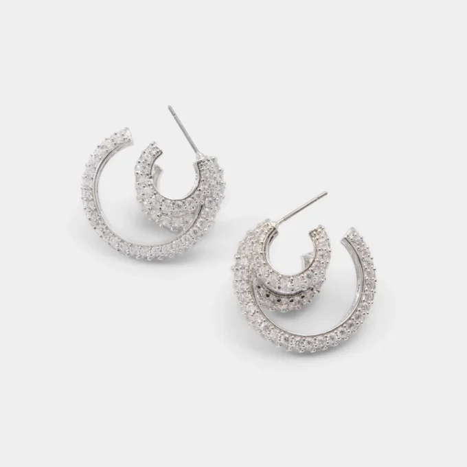 Pendientes de aro Glitzys