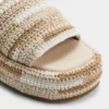 Sandalia Bohemina Slide, con plataforma