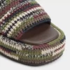 Sandalia Bohemina Slide, con plataforma