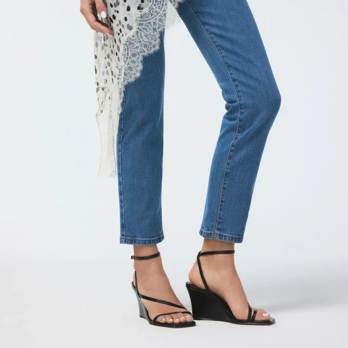 Sandalias de cuña con tiras Lineria