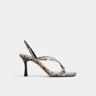 Sandalias de tacón con talón abierto Riva, tacón de aguja