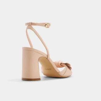 Sandalias de tacón grueso con tiras Angelknot