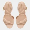 Sandalias de tacón grueso con tiras Angelknot