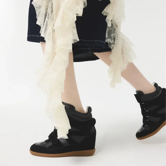 Zapatillas con cuña Bellissamo, tacón de cuña