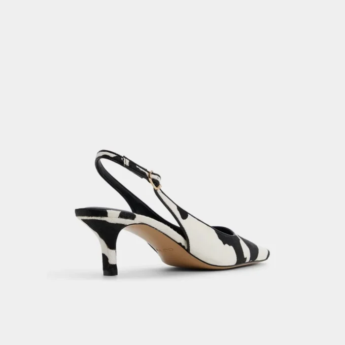 Zapatos de tacón bajo con talón abierto Gabriellie, Tacón bajo