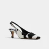 Zapatos de tacón bajo con talón abierto Gabriellie, Tacón bajo