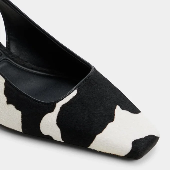 Zapatos de tacón bajo con talón abierto Gabriellie, Tacón bajo