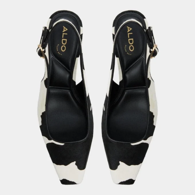Zapatos de tacón bajo con talón abierto Gabriellie, Tacón bajo
