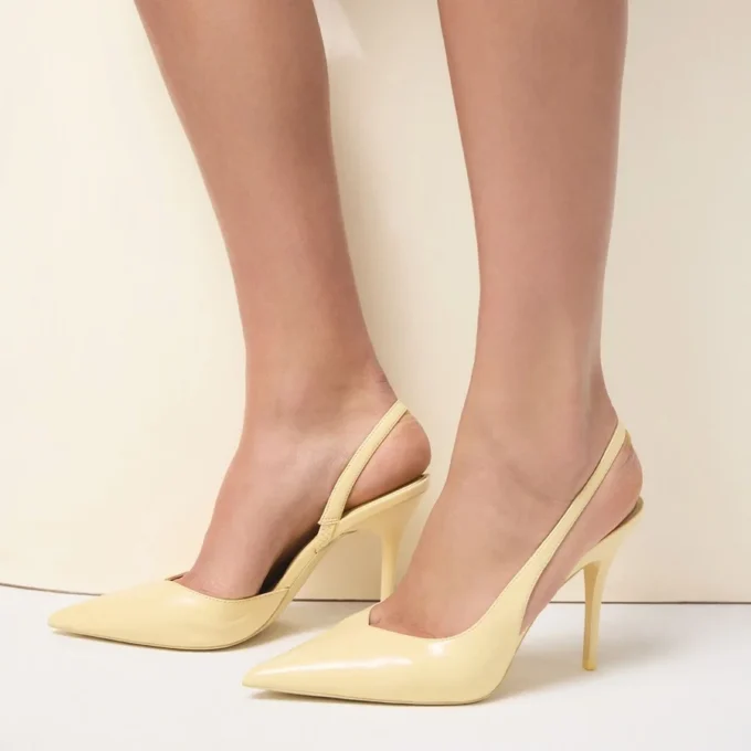Zapatos de tacón con talón abierto Amilie, tacón de aguja
